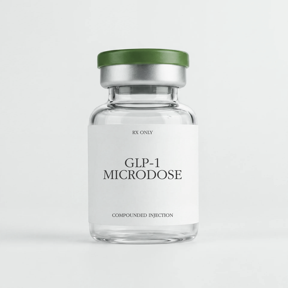Microdose GLP-1 vial